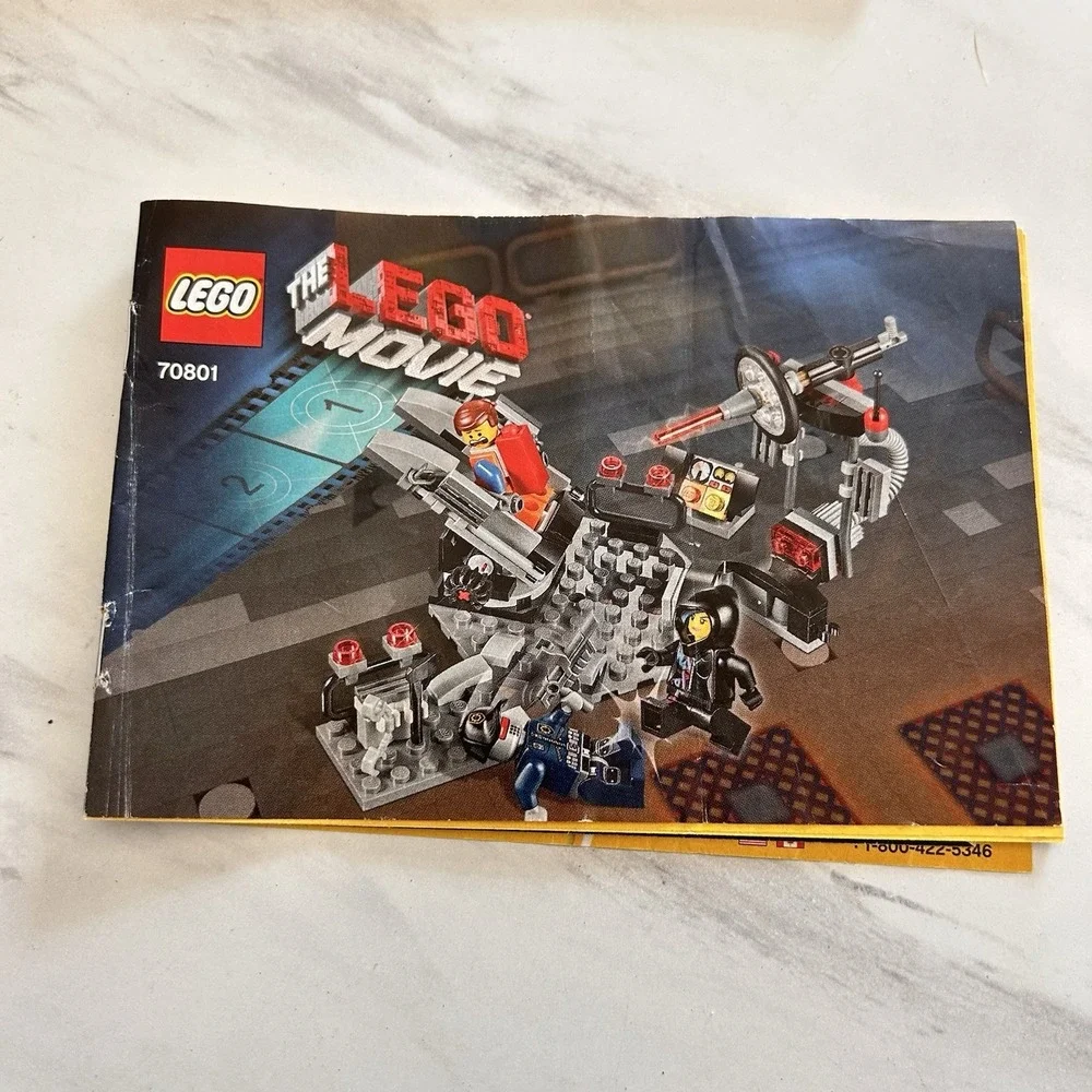 LEGO The‎ Lego Movie Bundle of 4 Instruction Manuals 70808 1 & 2 70801 70800